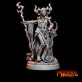 Infernal Heroes - 3D Printed DnD Pathfinder Tiefling Resin Miniatures by Magical Mini Workshop