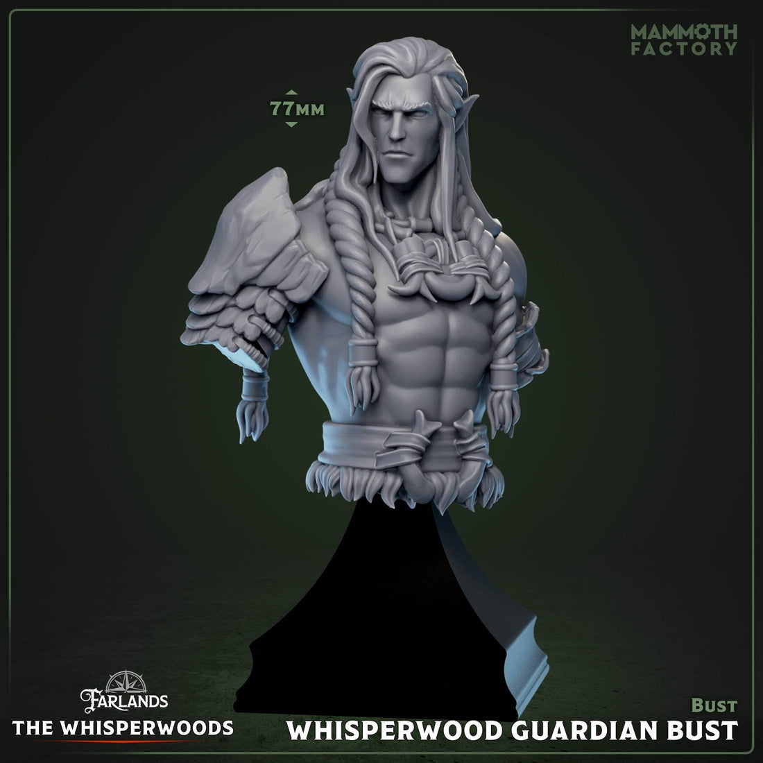 Whisperwood by Mammoth Factory 3D Printed DnD Pathfinder Tabletop Resin Miniatures by Magical Mini Workshop