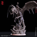 Crimson Calamity by Flesh of Gods 3D Printed DnD Pathfinder Tabletop Resin Miniatures by Magical Mini Workshop