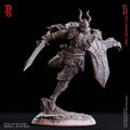 Crimson Calamity by Flesh of Gods 3D Printed DnD Pathfinder Tabletop Resin Miniatures by Magical Mini Workshop