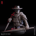 Blood Moon Hunt by Flesh of Gods 3D Printed DnD Werewolf Pathfinder Tabletop Resin Miniatures by Magical Mini Workshop