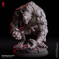 Blood Moon Hunt by Flesh of Gods 3D Printed DnD Werewolf Pathfinder Tabletop Resin Miniatures by Magical Mini Workshop