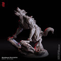 Blood Moon Hunt by Flesh of Gods 3D Printed DnD Werewolf Pathfinder Tabletop Resin Miniatures by Magical Mini Workshop