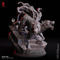 Blood Moon Hunt by Flesh of Gods 3D Printed DnD Werewolf Pathfinder Tabletop Resin Miniatures by Magical Mini Workshop