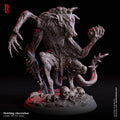 Blood Moon Hunt by Flesh of Gods 3D Printed DnD Werewolf Pathfinder Tabletop Resin Miniatures by Magical Mini Workshop