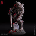 Blood Moon Hunt by Flesh of Gods 3D Printed DnD Werewolf Pathfinder Tabletop Resin Miniatures by Magical Mini Workshop