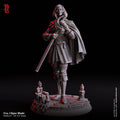 Blood Moon Hunt by Flesh of Gods 3D Printed DnD Werewolf Pathfinder Tabletop Resin Miniatures by Magical Mini Workshop